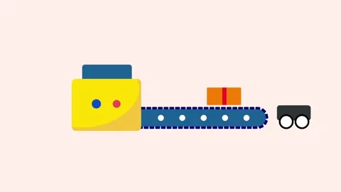 Production machinery Stock Footage 335626438