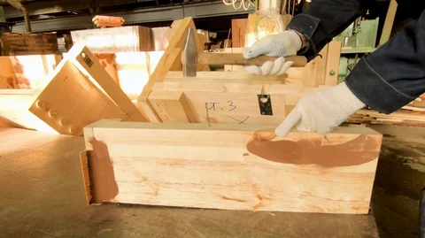 Production of models in foundry production. Stock Footage 98948093