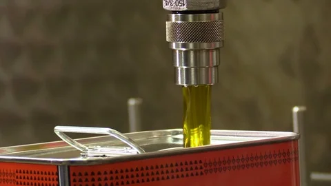 Production Of Olive Oil Stock Footage 95643100