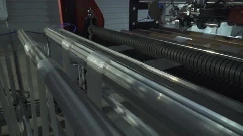 Production of packaging of goods Stock Footage 143711406