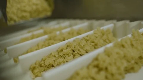 Production of pasta Stock Footage 84796665