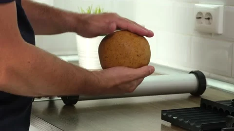 Production process of homemade fresh boilies for carp fishing Stock Footage 213935673