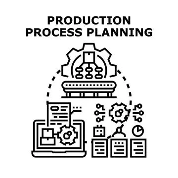 Production process planning with manufacturing optimization Illustration