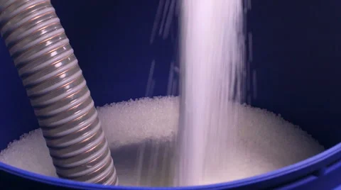 Production process of plastic pipes at the plant Stock Footage 62470625