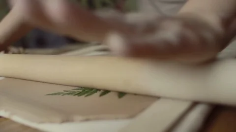 The production process in the pottery workshop of the potter. Stock Footage 118305255