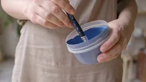 The production process in the pottery workshop of the potter. Stock Footage 118306535