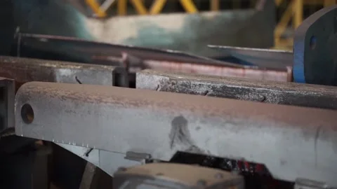 The production process in the rolling mill Stock Footage 89717157