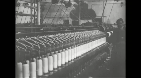 Production process in textile factory Stock Footage 43323853
