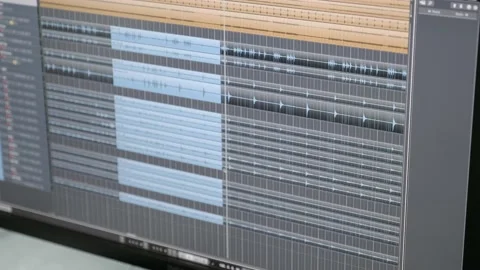 Production Screen Stock Footage 136237238