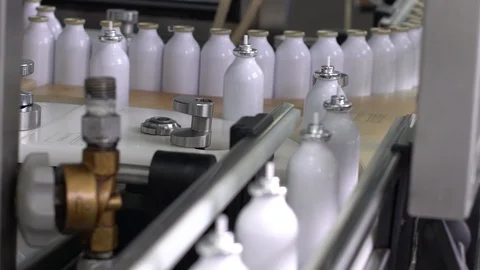 The production of the spray 12 Stock Footage 108090809