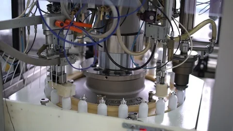 The production of the spray 5 Stock Footage 108090344