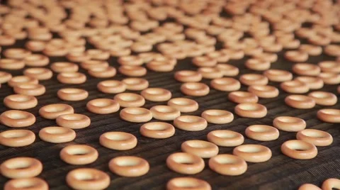 Production of sweets and biscuits in the factory Stock Footage 68505401