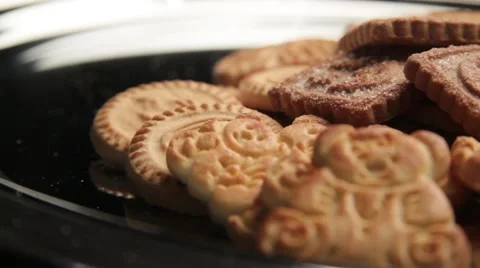 Production of sweets and biscuits in the factory Stock Footage 68506172