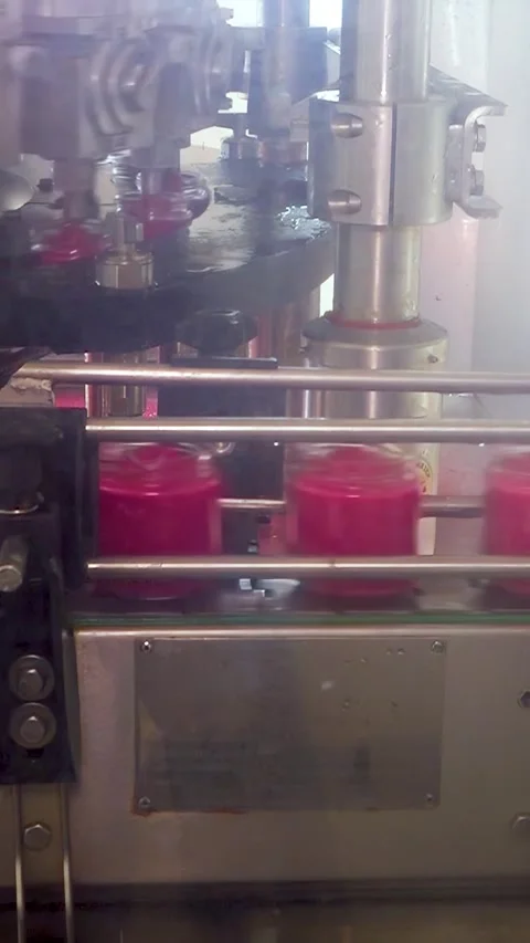 Production of table horseradish with beets. Vertical video. Stock Footage 288965041