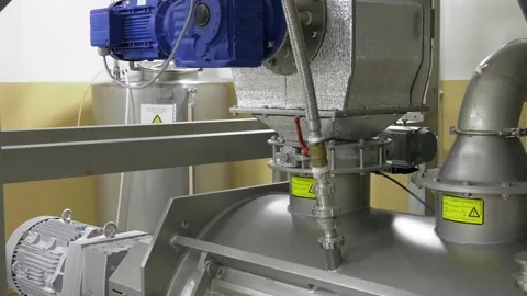The production of tablets salt. Stock Footage 113950327