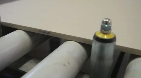 Production of wall plaster panels Video stock 40537398