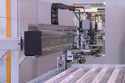 Production of windows 1 Stock Footage 310870