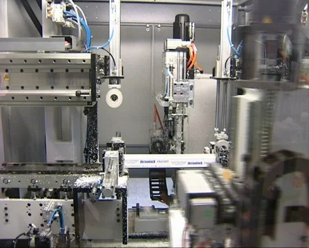 Production of windows 3 Stock Footage 311012