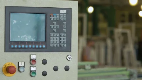 Production of Windows and glazing Stock Footage 76664027