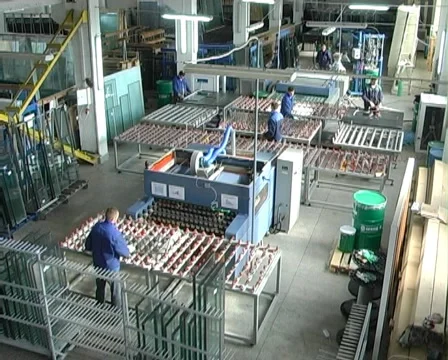 Production of windows Stock Footage 980574