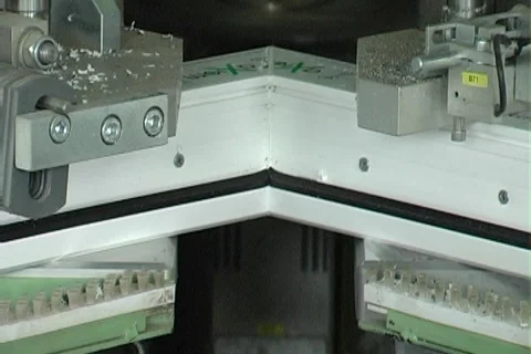 Production of windows Stock Footage 980749