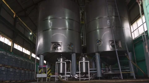 Production. Working attachments made of pressurized pipes. Stock Footage 325610099