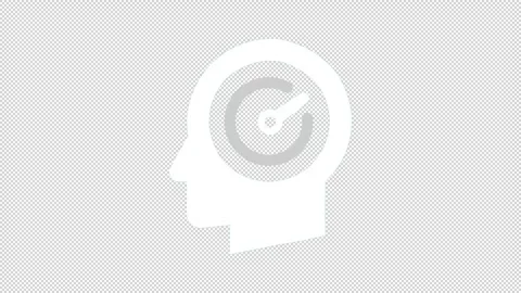 Productivity and Performance Icon Animation Transparent Background Stock Footage 335274851