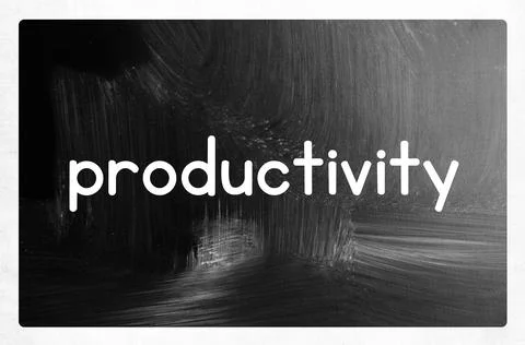 Productivity concept Stock Photos