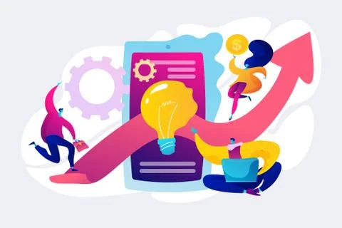 Productivity concept vector illustration. イラスト素材