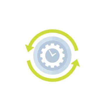 Productivity, efficiency vector イラスト素材