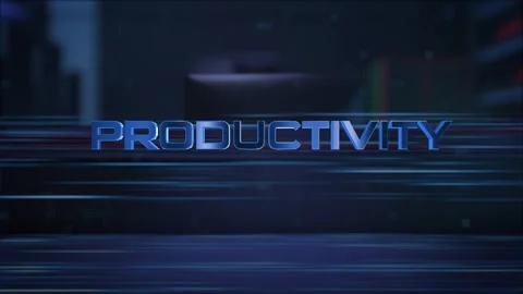 PRODUCTIVITY Stock Footage 269716958