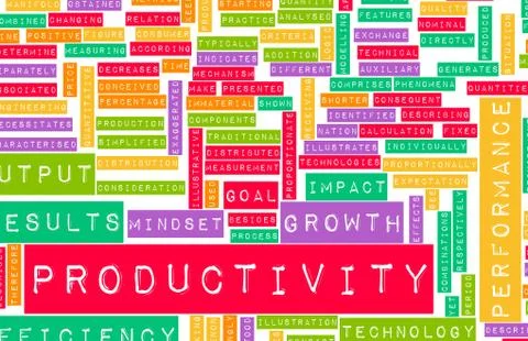 Productivity Stock Illustration