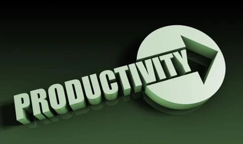 Productivity Stock Illustration