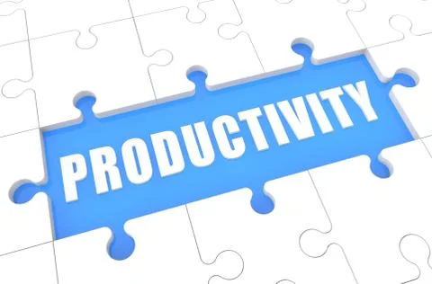Productivity Stock Illustration