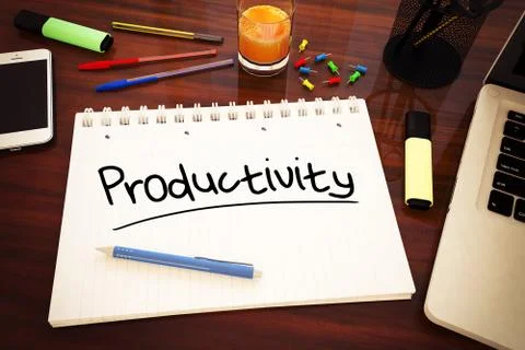 Productivity Stock Illustration
