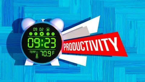 Productivity Stock Illustration