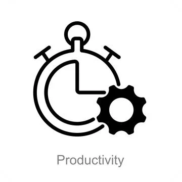 Productivity Stock Illustration