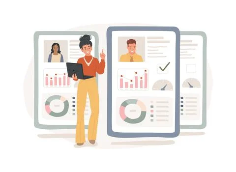 Productivity isolated concept vector illustration. Ilustración de archivo