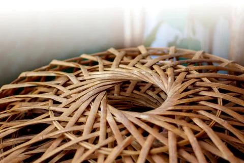 Products from bamboo processing, woven work, handicrafts, local wisdom Foto stock
