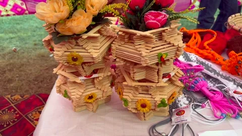 Products exhibition Stock Footage 325713610