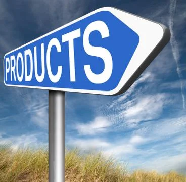 Products Stock Illustration