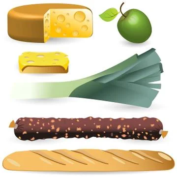 Products Stock Illustration