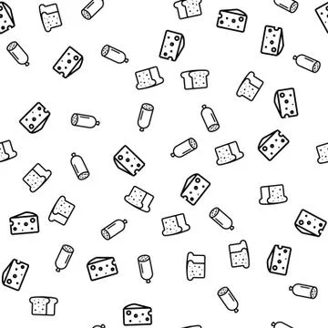Products For Sandwich Seamless Pattern Vector イラスト素材