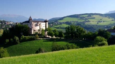 Proesels castle Stock Footage 60448192