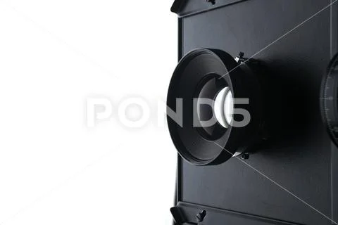 Profesional large format view camera Stock Photos