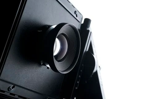 Profesional large format view camera Stock Photos