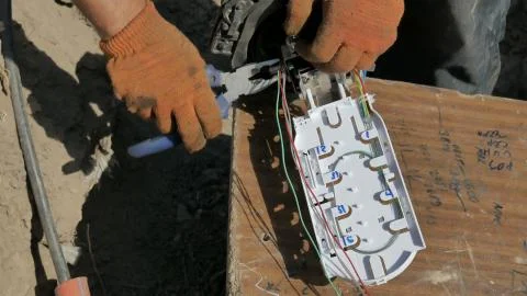 Profession of internet technology Stock Photos