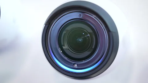 Professional 4K Security Cameras. Stock Footage 312162035