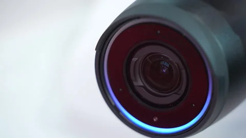 Professional 4K Security Cameras. Stock Footage 312162142