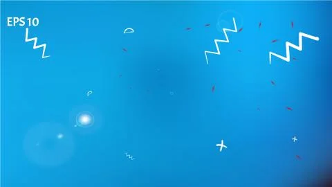 Professional abstract space background picture graphic. Illustrazione stock